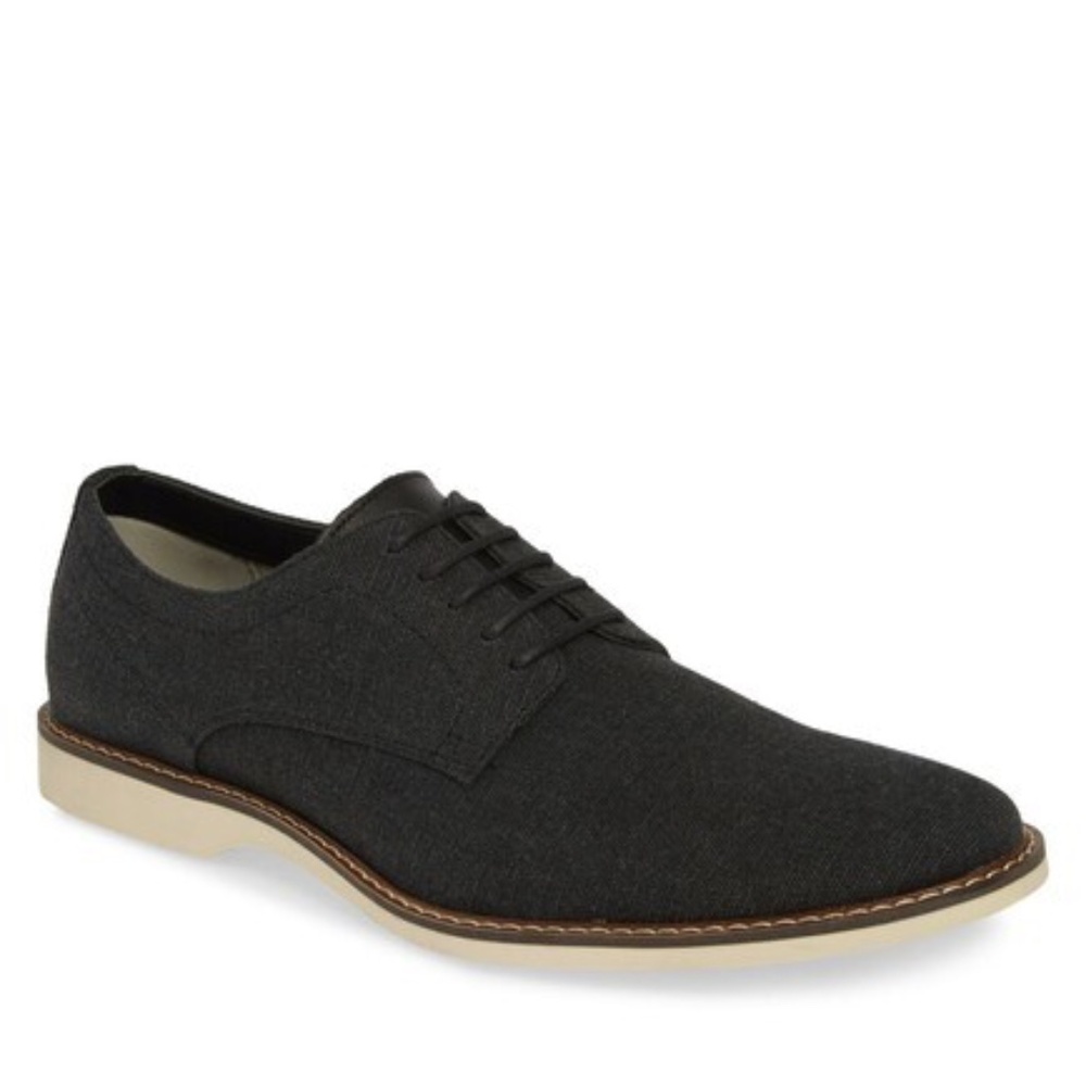 The Rail Austin Buck Men's Textile Oxford Black Can Shoe Size 43 M (US 10) $79